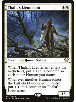 Thalia's Lieutenant (normal) | Inglés | NM | C20 | 103