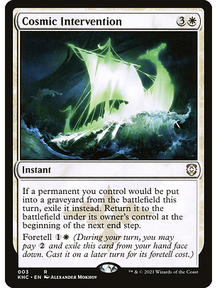 Cosmic Intervention (normal) | Inglés | NM | KHC | 3