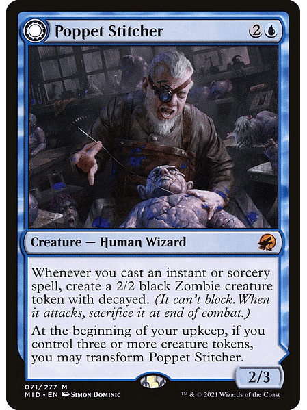 Poppet Stitcher // Poppet Factory (normal) | Inglés | NM | MID | 71 1