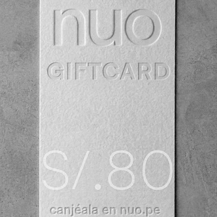 Giftcard S/.80