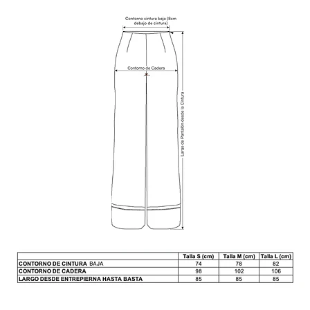 Pantalón Columna 17