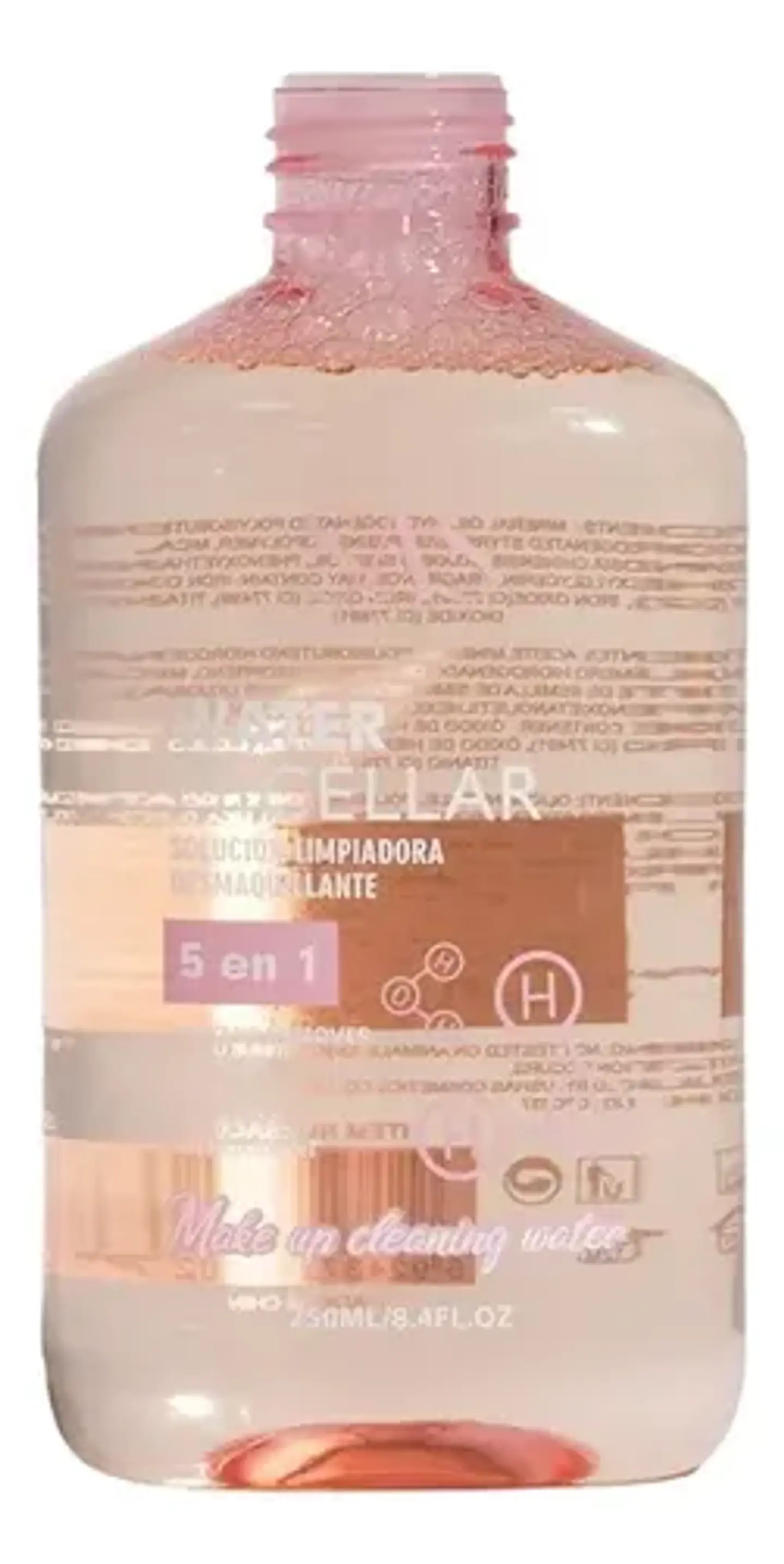 Agua Micelar Solucion Limpiadora Desmaquillante 5 En 1 Sas 2