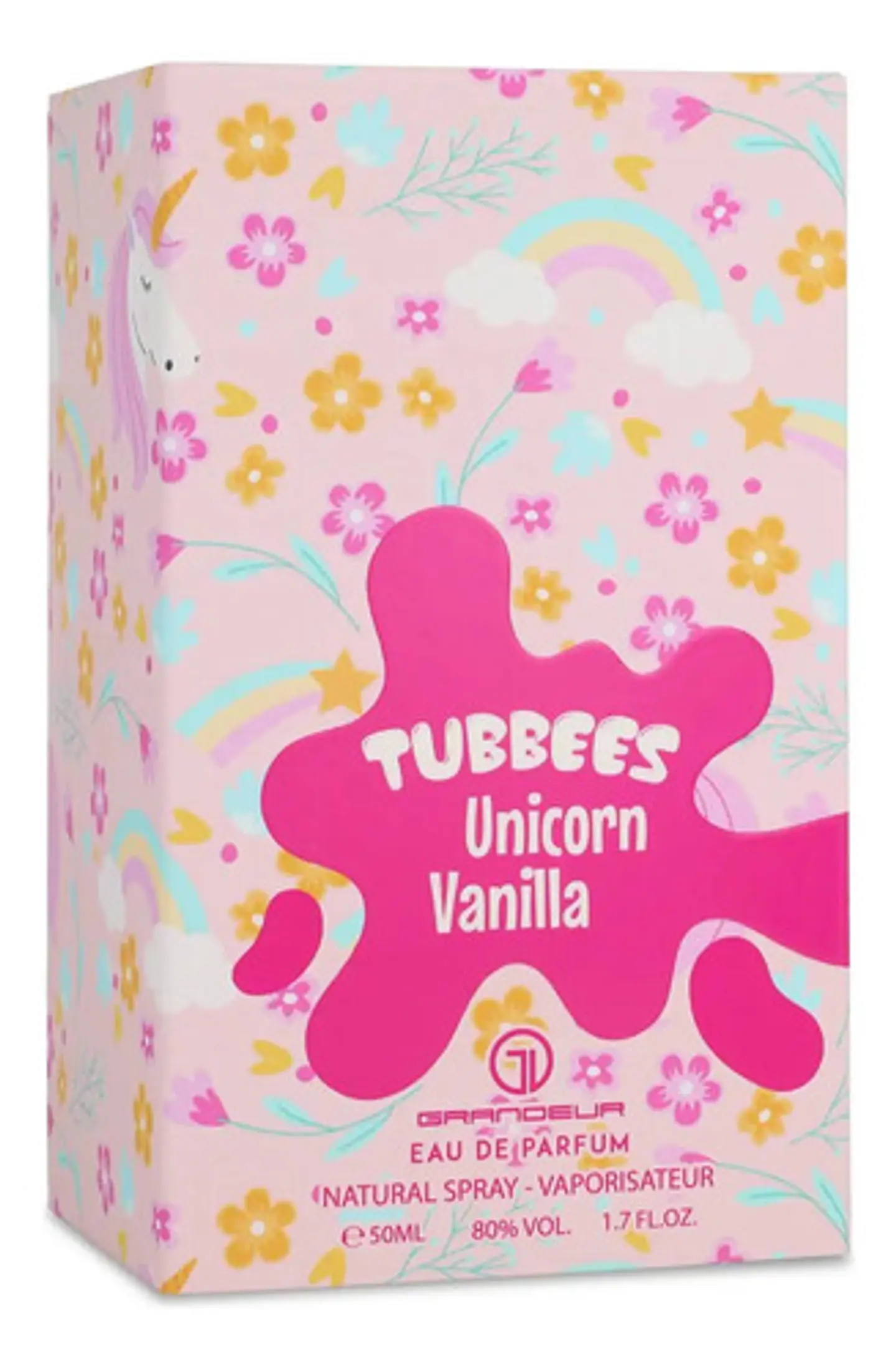 Perfume Árabe Grandeur Tubbees Unicorn Vanilla Edp 50ml Mujer Gourmand 9