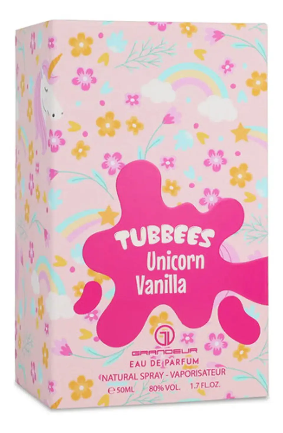 Perfume Árabe Grandeur Tubbees Unicorn Vanilla Edp 50ml Mujer Gourmand 9