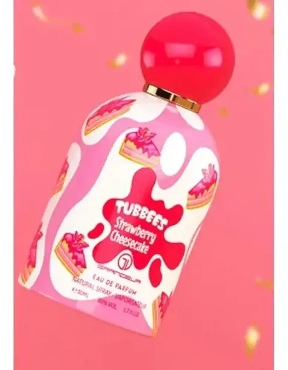 Perfume Árabe Grandeur Tubbees Strawberry Cheesecake Eau De Parfum 50ml 4