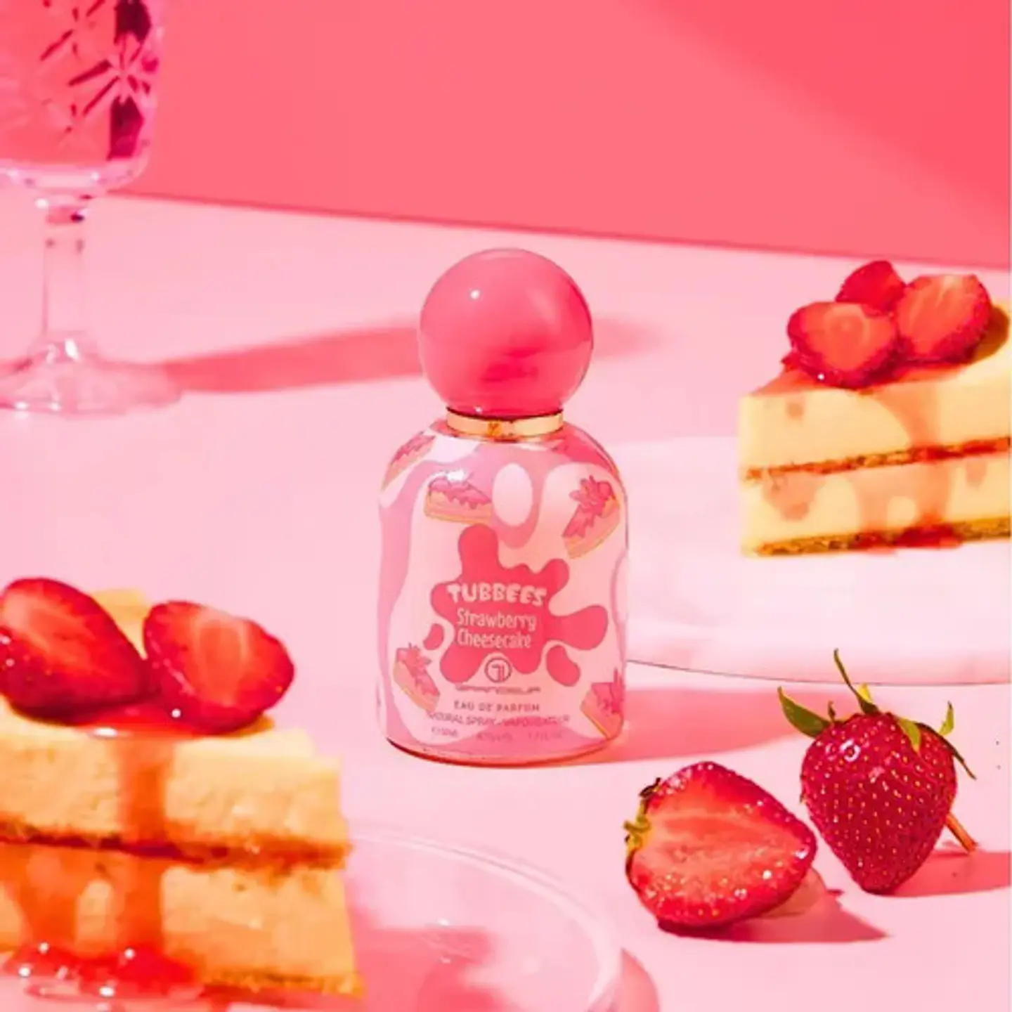 Perfume Árabe Grandeur Tubbees Strawberry Cheesecake Eau De Parfum 50ml 6