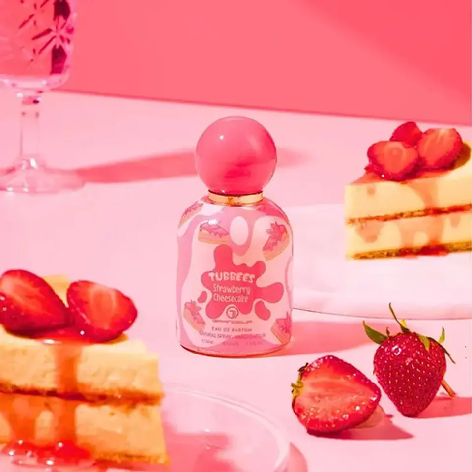 Perfume Árabe Grandeur Tubbees Strawberry Cheesecake Eau De Parfum 50ml 6