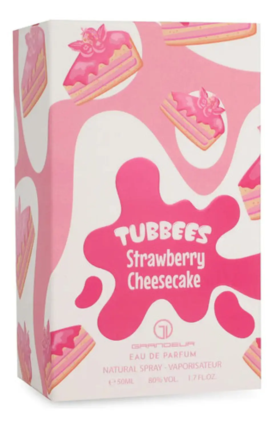 Perfume Árabe Grandeur Tubbees Strawberry Cheesecake Eau De Parfum 50ml 11