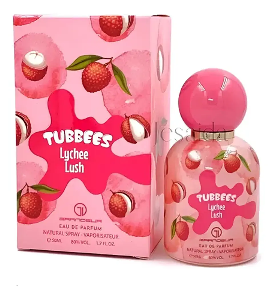 Grandeur Tubbees Lychee Lush Eau De Parfum Infantil Frutal 50ml 1