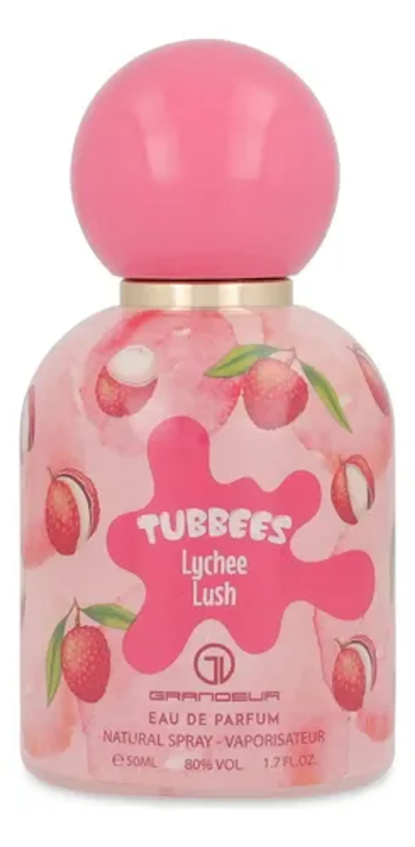 Grandeur Tubbees Lychee Lush Eau De Parfum Infantil Frutal 50ml 3
