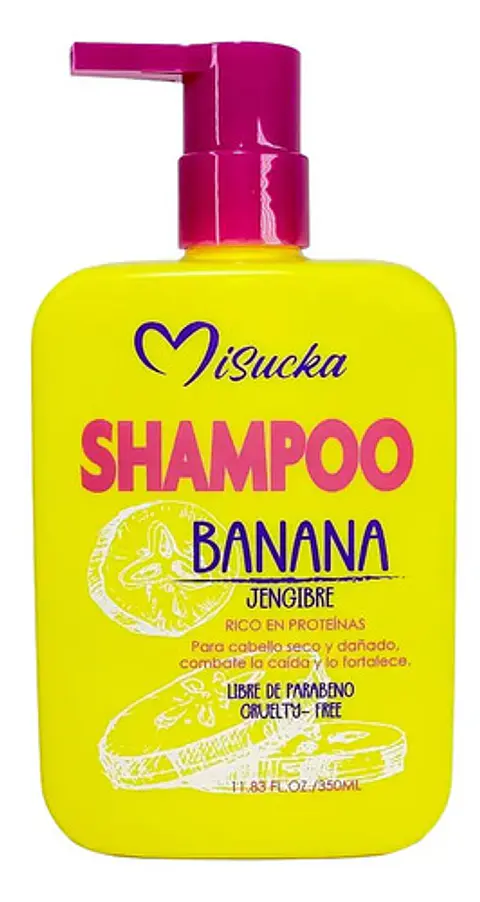 Shampoo Banana Jengibre Misucka 350 Ml