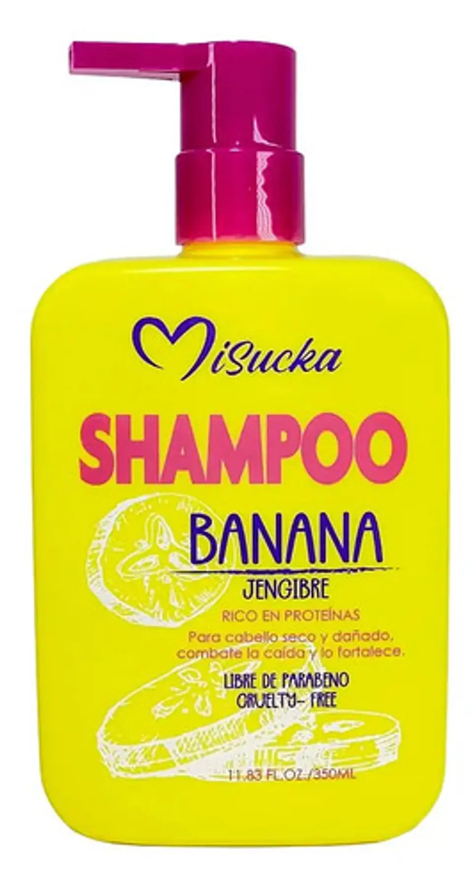 Shampoo Banana Jengibre Misucka 350 Ml 1