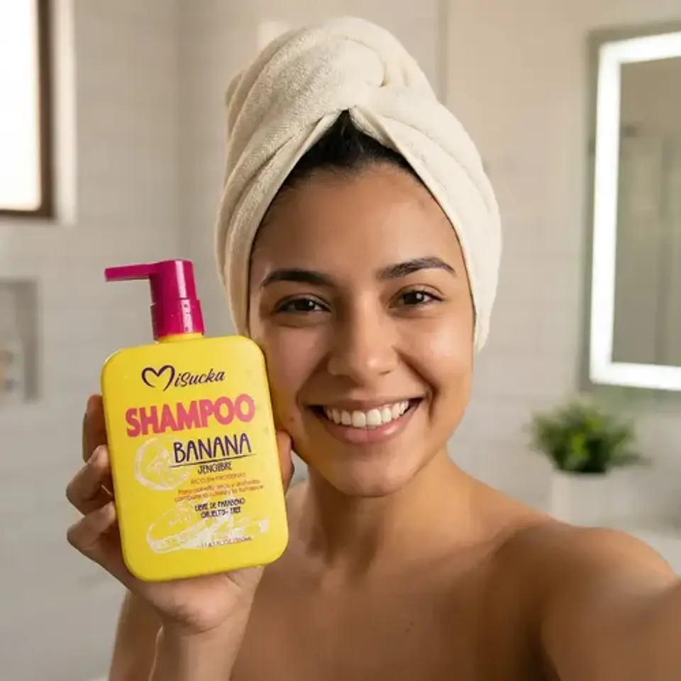 Shampoo Banana Jengibre Misucka 350 Ml 5