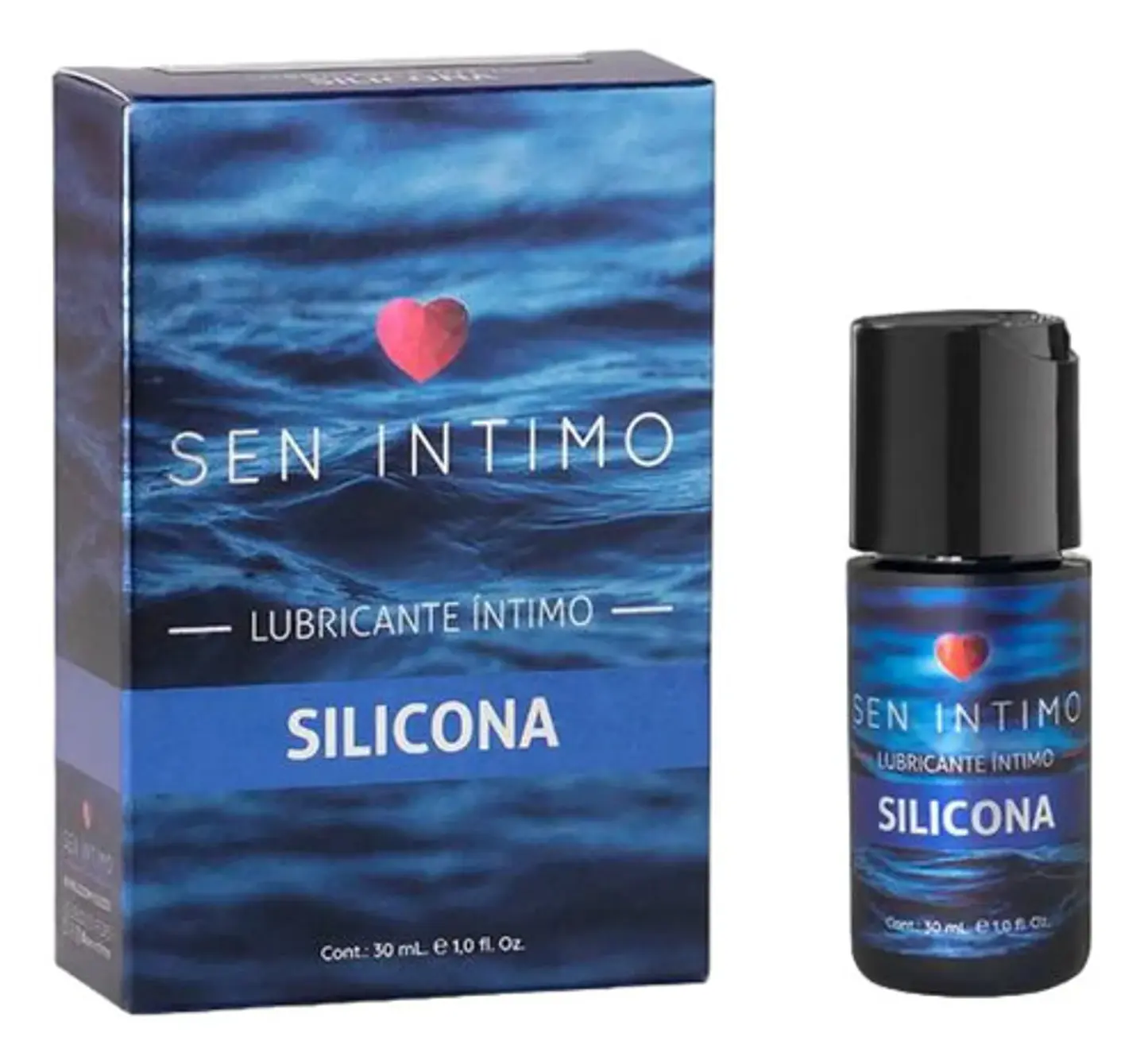 Lubricante Sen Intimo De Silicon Underwater 30ml + Regalo Sin Sabor 1
