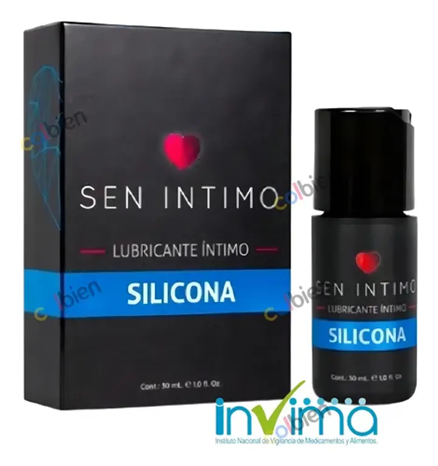 Lubricante Sen Intimo De Silicon Underwater 30ml + Regalo Sin Sabor 3