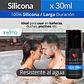 Lubricante Sen Intimo De Silicon Underwater 30ml + Regalo Sin Sabor - Miniatura 4