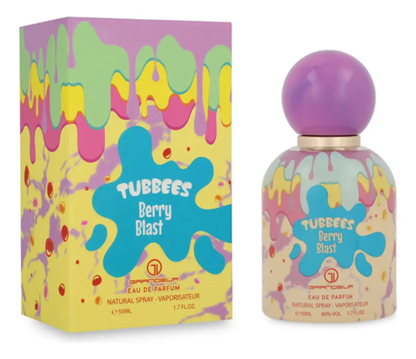Grandeur Tubbees Berry Blast Eau De Parfum 50ml 2