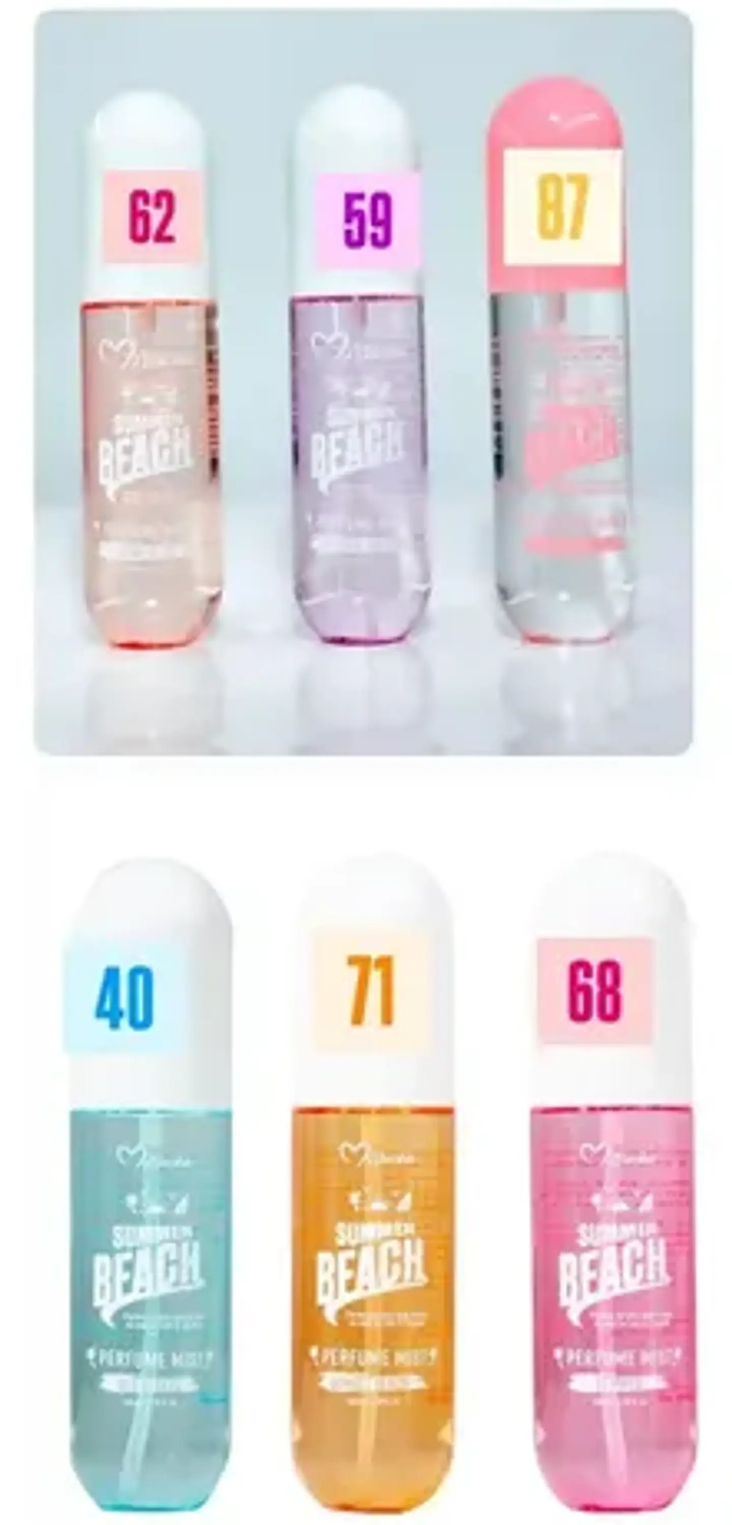 Misucka Summer Beach Perfume Splash Maderas Vainilla Almizcle 100ml 3