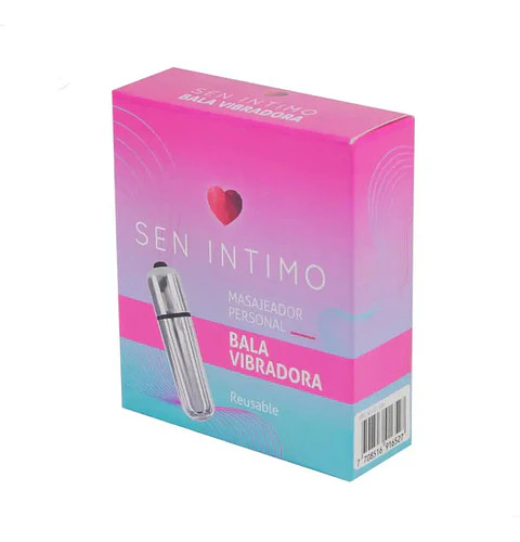 Bala Vibradora Vibrador Estimulador De Clitoris Sen Intimo Plateado