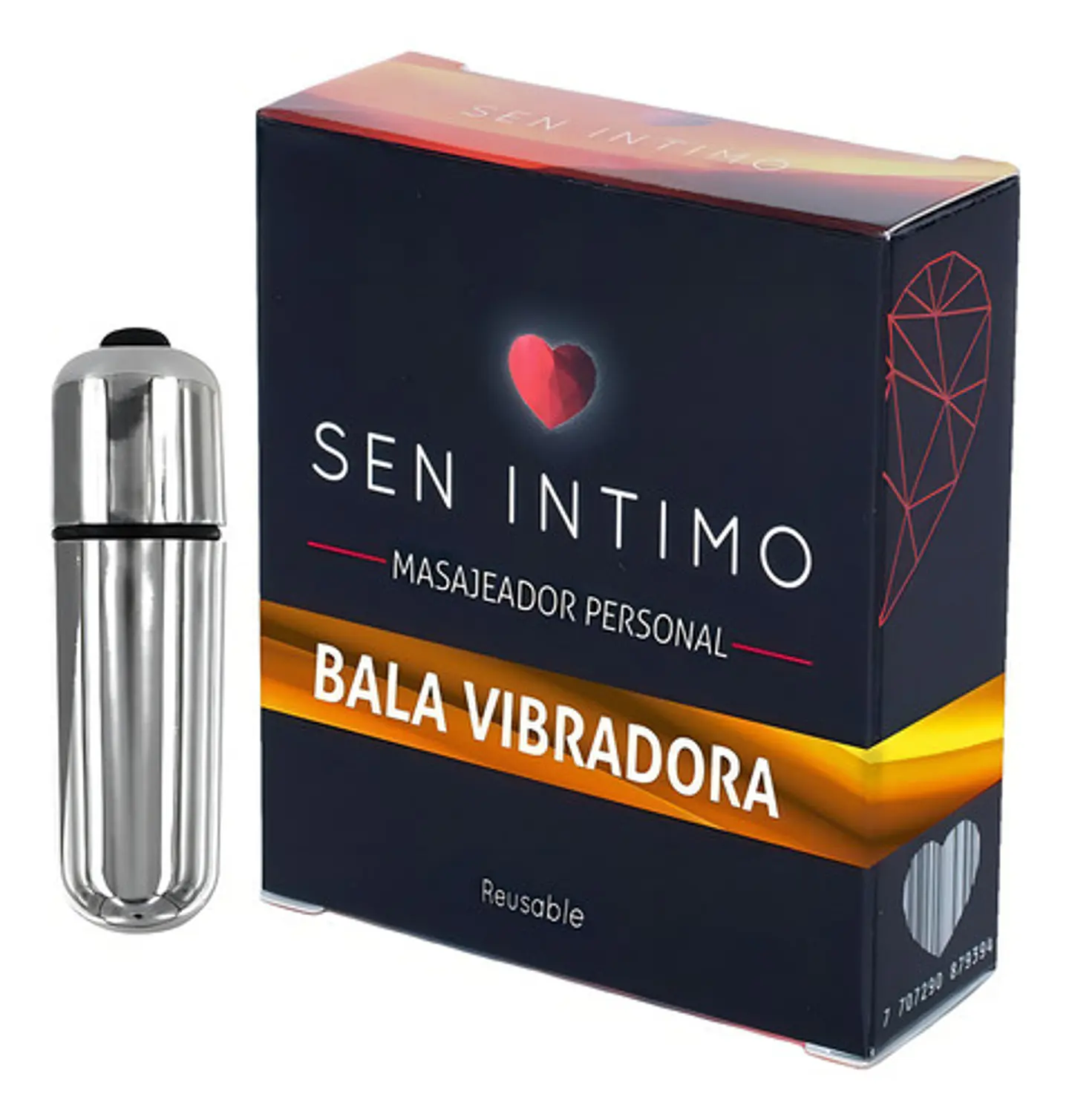 Bala Vibradora Vibrador Estimulador De Clitoris Sen Intimo Plateado 4
