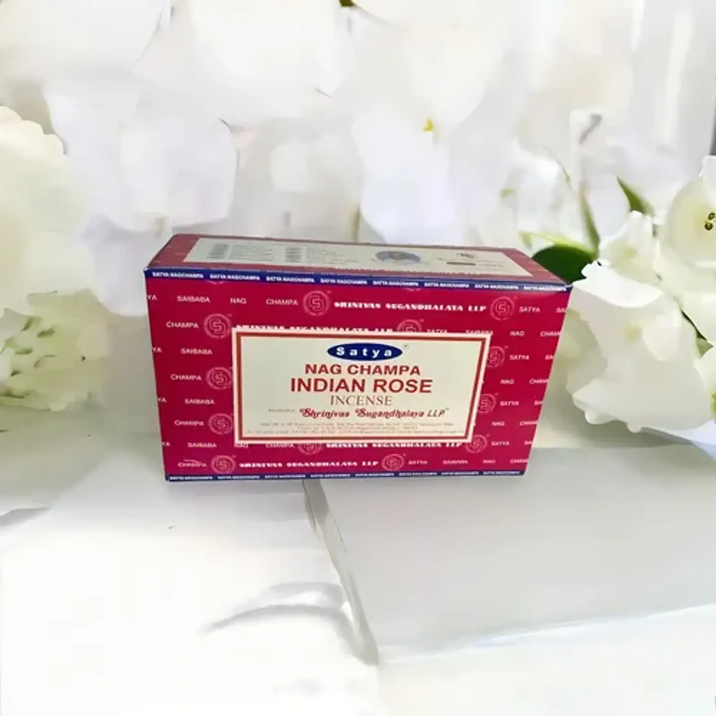 Caja De Incienso Rosa Massala Indian Rose Satya Con 12 Varillas 4