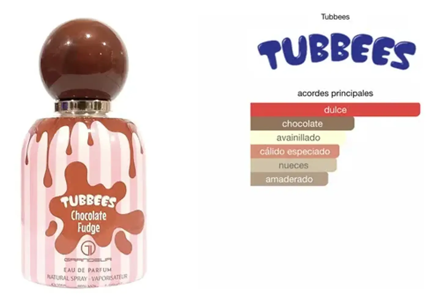 Grandeur Tubbees Chocolate Fudge Eau De Parfum 50ml Volumen De La Unidad 50 Ml 11
