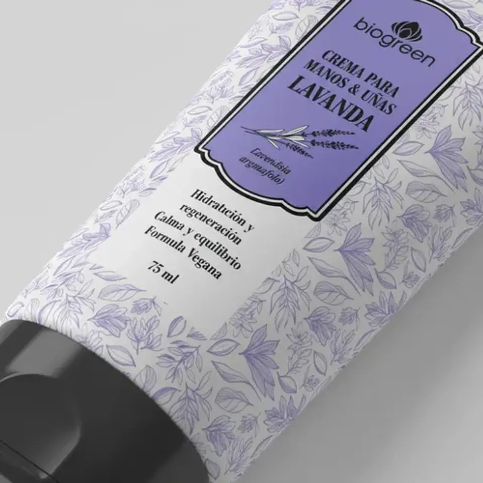 Crema De Manos Y Uñas Lavanda 75 Ml Biogreen 5