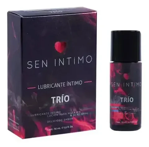 Lubricante Sen Intimo Trio Aceite Masajes Y Sexo Oral 3 En 1 Chocolate