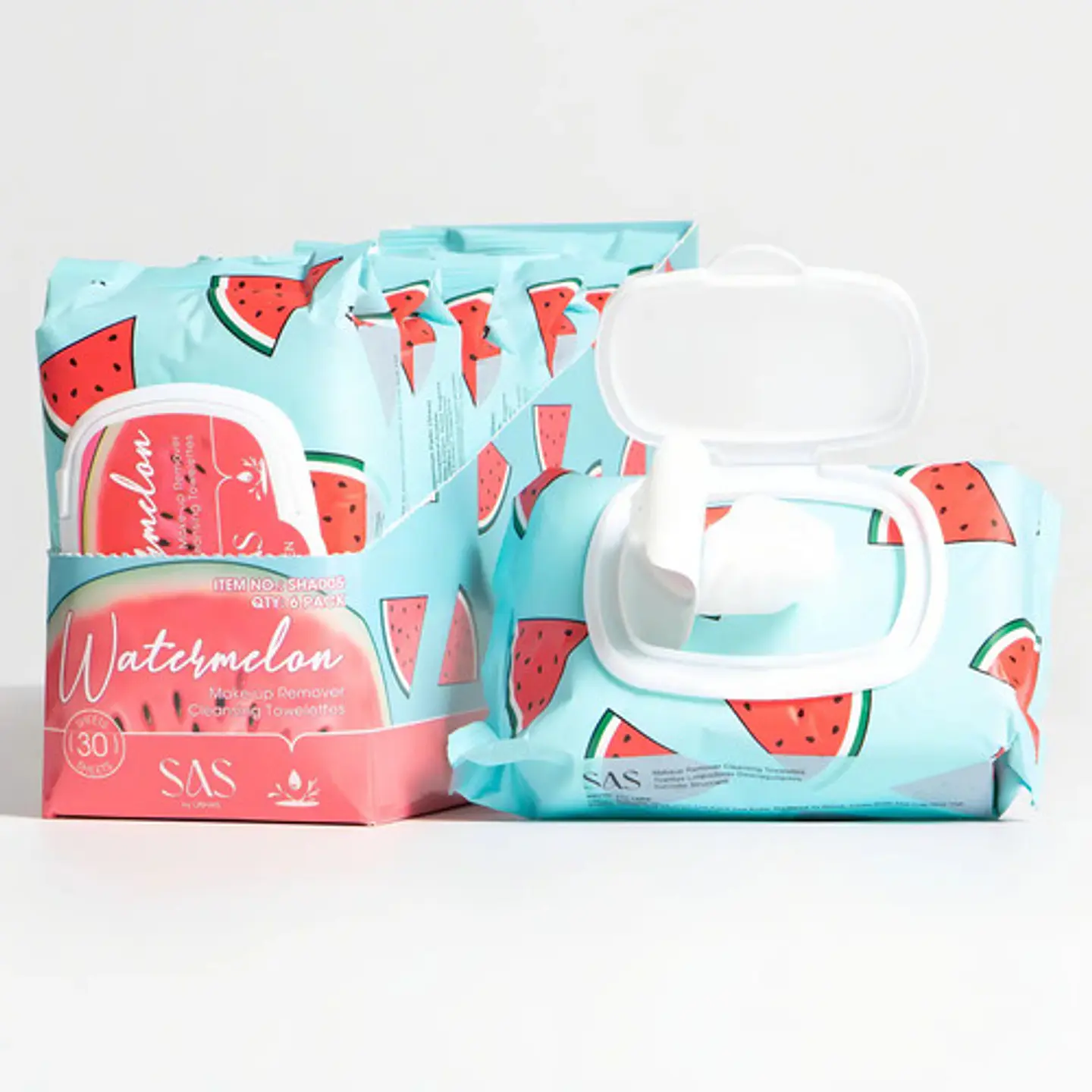 Toallitas Desmaquillantes Watermelon 30 Unidades Sas 3