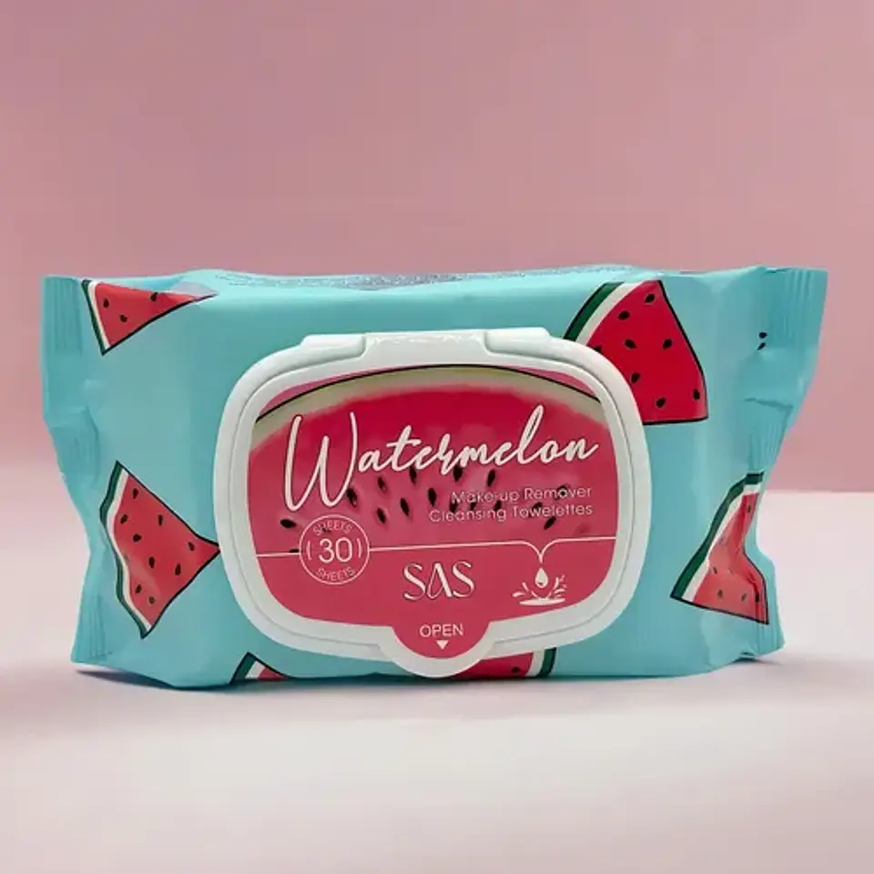 Toallitas Desmaquillantes Watermelon 30 Unidades Sas 5