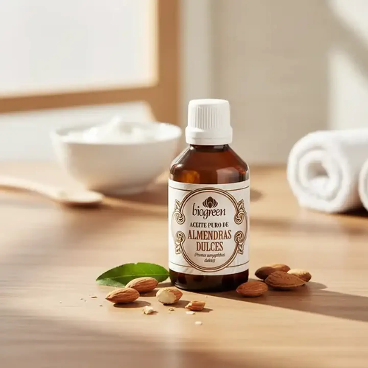Aceite Puro De Almendras Dulces Botica Natural 55ml Biogreen 2
