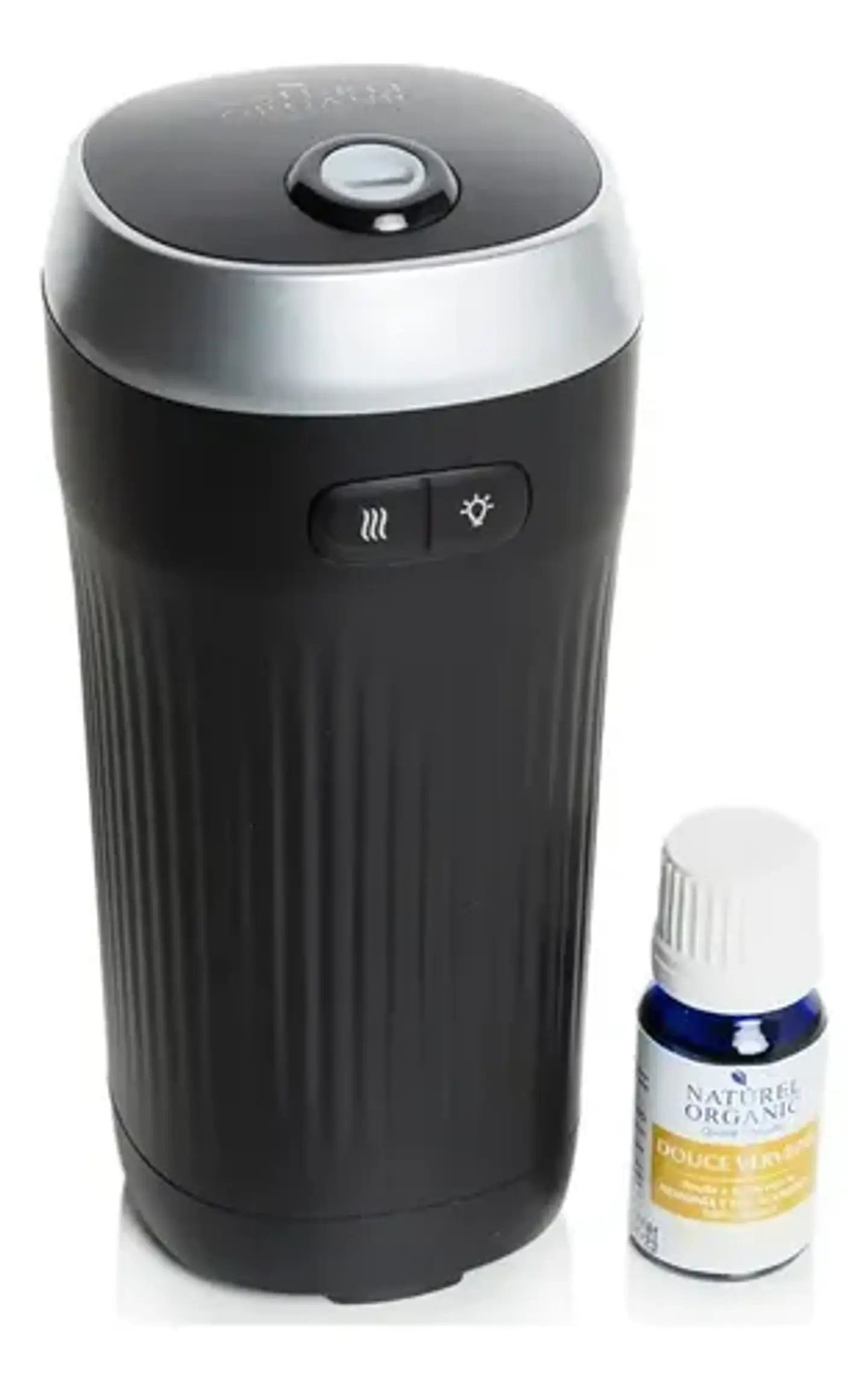 Difusor Humidificador Car Ecologico + Verbena 10ml Color Negro Naturel Organic 2