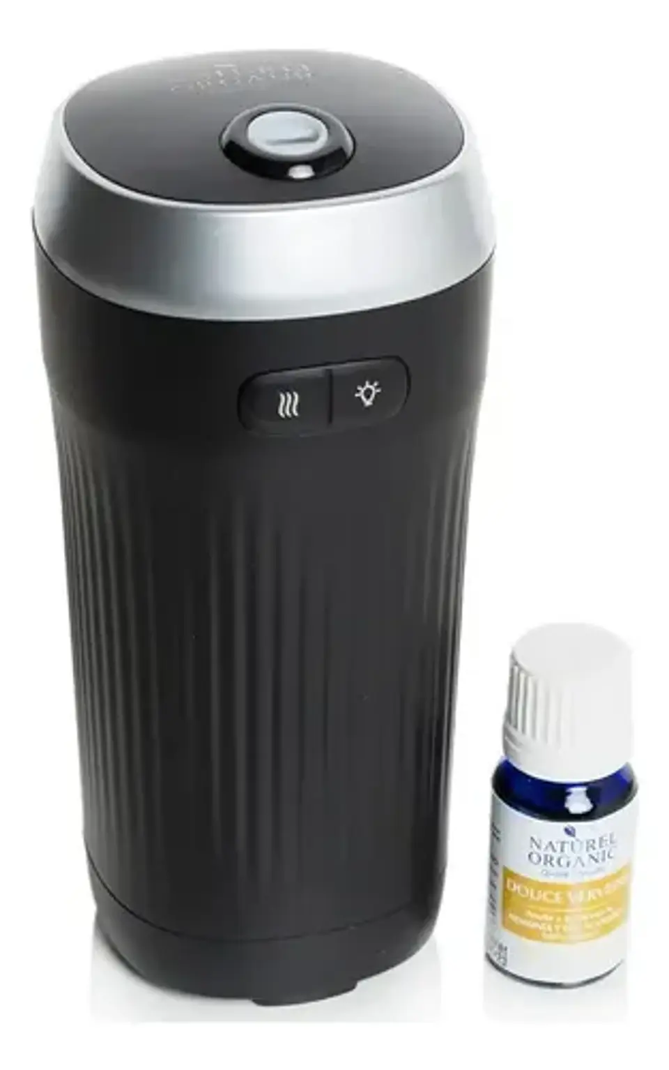 Difusor Humidificador Car Ecologico + Verbena 10ml Color Negro Naturel Organic 2