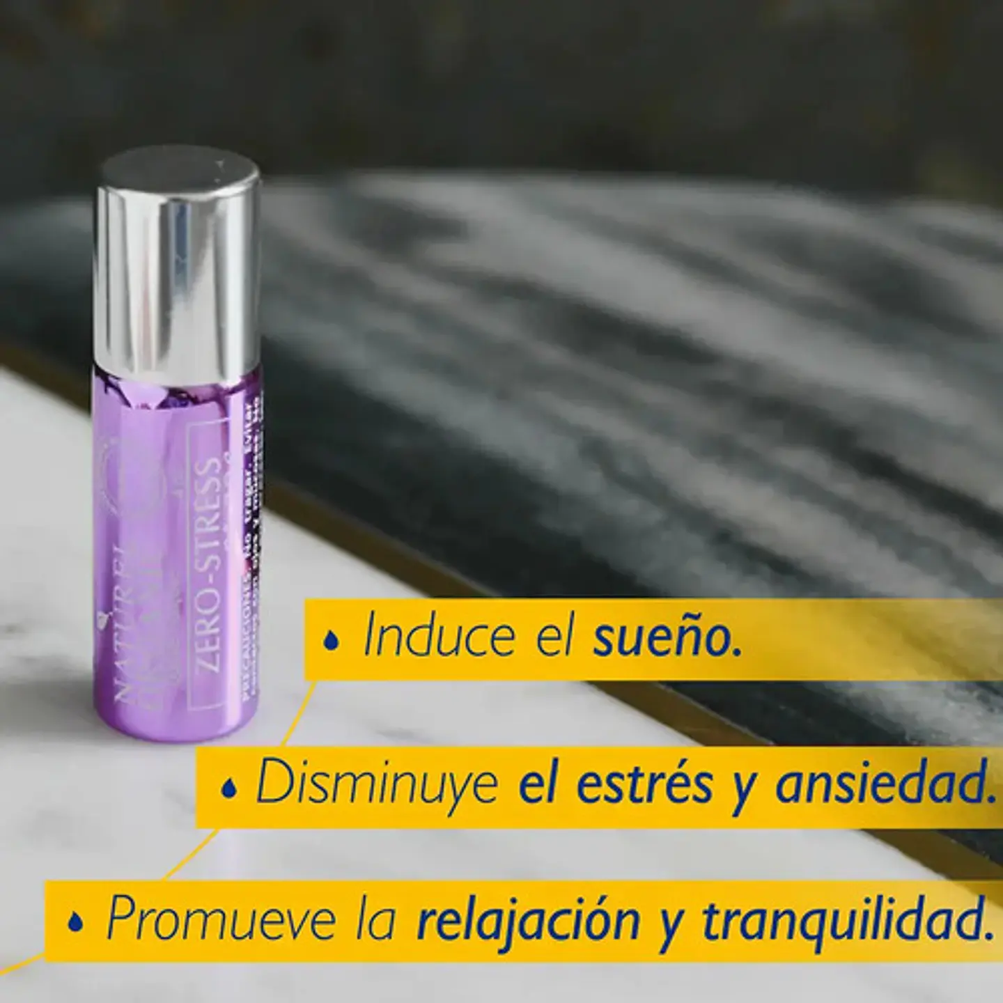 Roll On Aromaterapia Lavanda Provenza Zero Stress Relajacion Naturel Organic 2