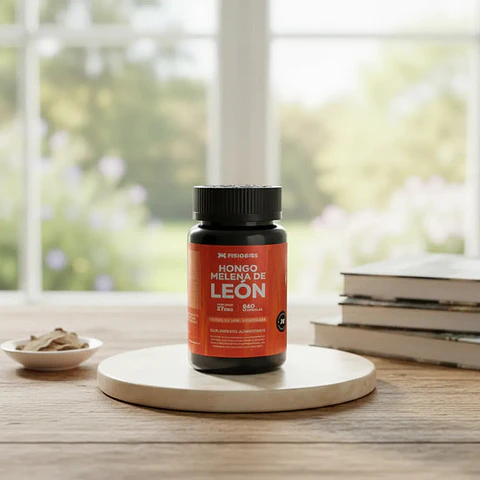 Hongo Melena De León Fisiobiss 60 Cápsulas Suplemento