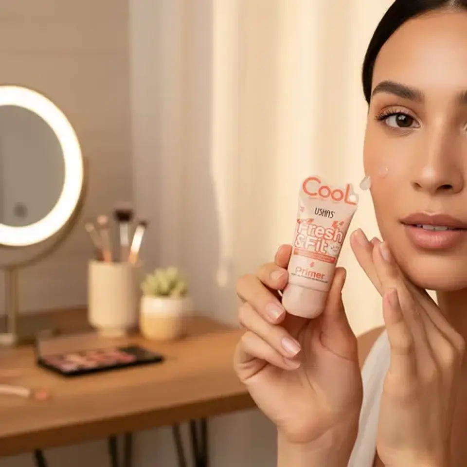 Primer De Maquillaje Ushas Cool Fresh & Fit 4