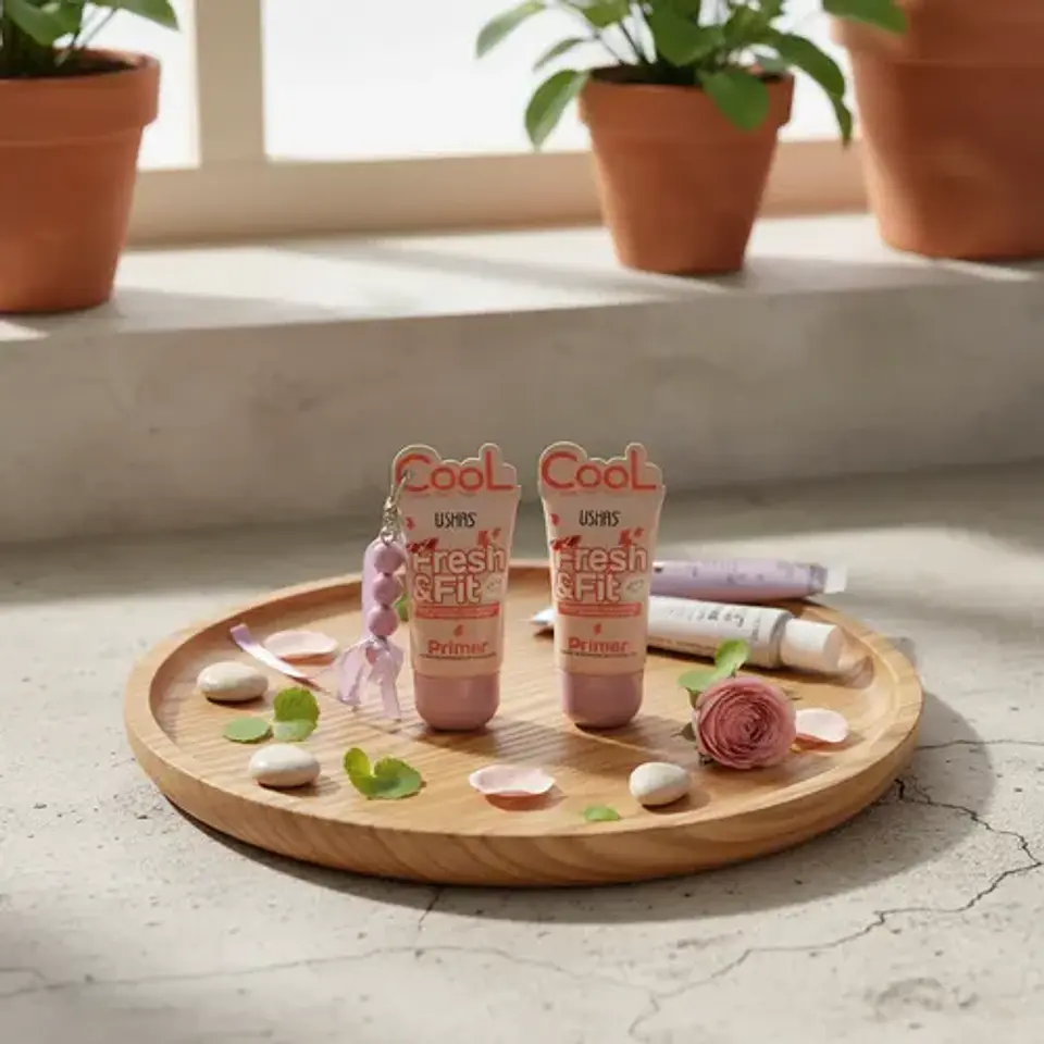 Primer De Maquillaje Ushas Cool Fresh & Fit 3