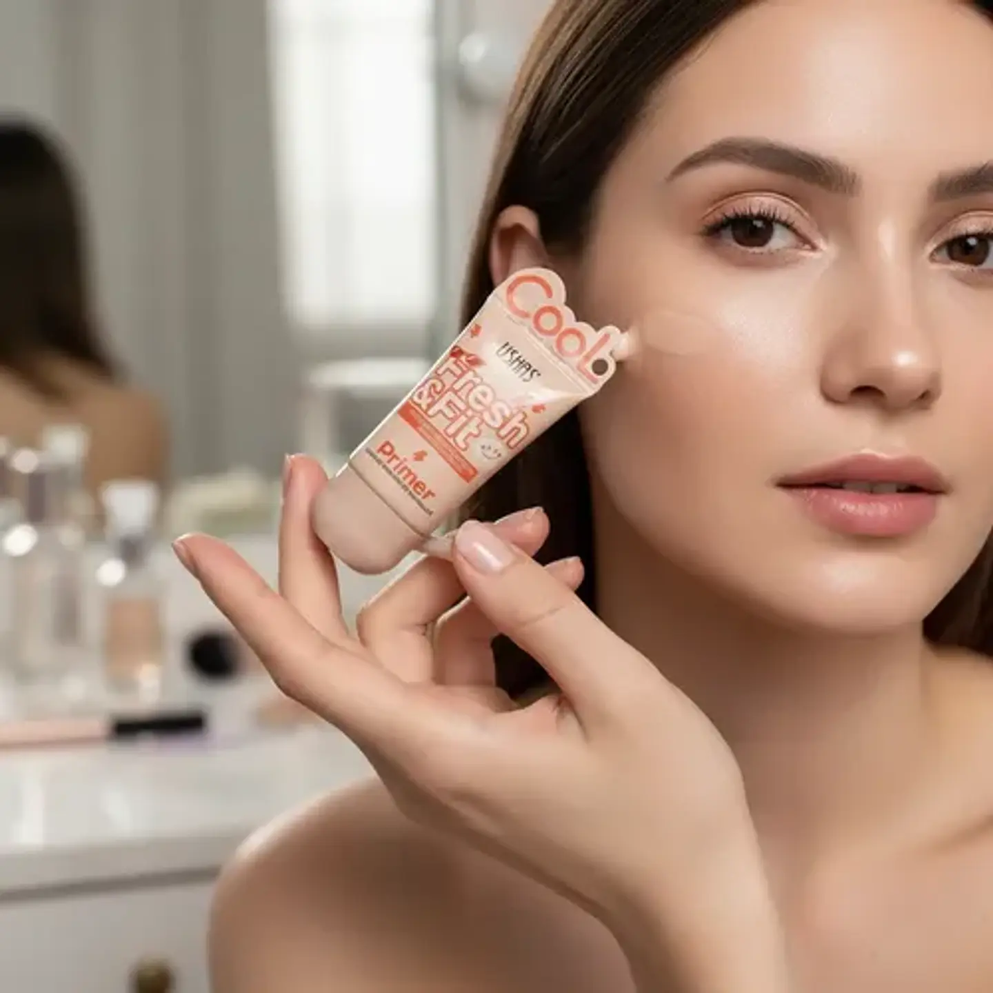 Primer De Maquillaje Ushas Cool Fresh & Fit 4