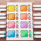 OHUHU 48 MARCADORES DE ALCOHOL PASTEL + 1 BLENDER PINCEL&FINA 5