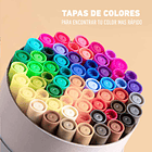 OHUHU MAUI 60 MARCADORES A BASE DE AGUA  PINCEL&FINELINER 6