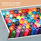 OHUHU MAUI 100 MARCADORES A BASE DE AGUA (ESTUCHE VERDE) PINCEL&FINELINER 3