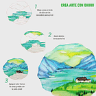 OHUHU MAUI 100 MARCADORES A BASE DE AGUA (ESTUCHE VERDE) PINCEL&FINELINER 5