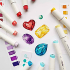 OHUHU 48 MARCADORES DE ALCOHOL + 1 BLENDER. PINCEL&FINA 5