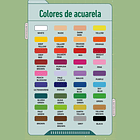 HIMI KIT DE ACUARELA 36 COLORES  10