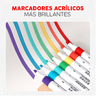 MIYA SET ACRILICOS 36 COLORES  12