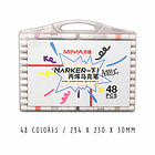 MIYA SET ACRILICOS 48 COLORES  7