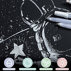 OHUHU GOLD SILVER WHITE GEL PENS: 12 PACK  3