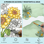 OHUHU KOHALA TIRALINEAS DE PUNTA FINA PAQUETE DE 9 8