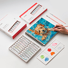 HIMI SET DE TUBO DE 18 PINTURA GOUACHE 12ML 5