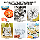 ARRTX 10 MARCADORES DE PINTURA ACRÍLICA PUNTA DE PINCEL 5